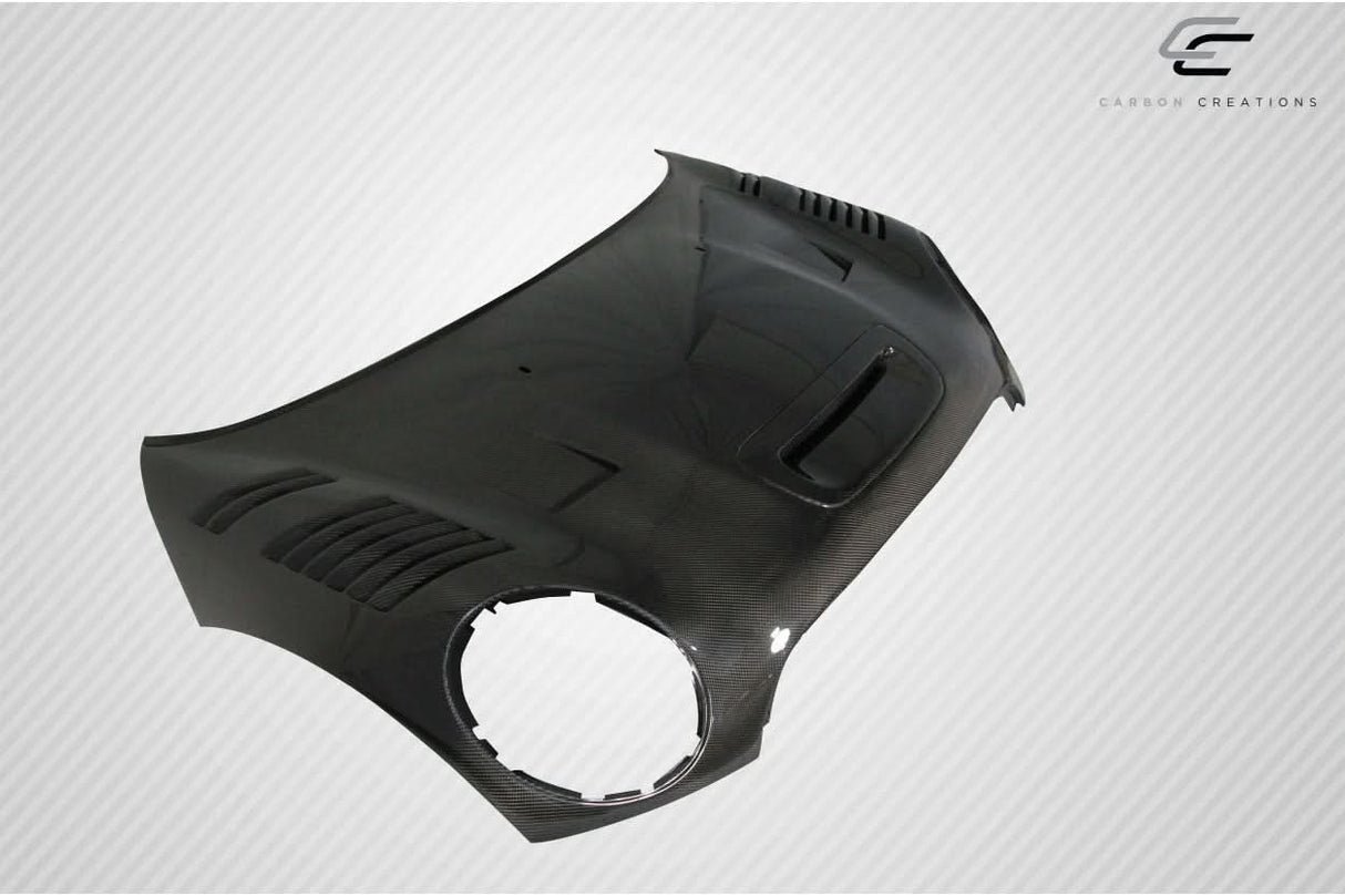 2007-2015 Mini Cooper Racer Style Hood - Carbon Fiber
