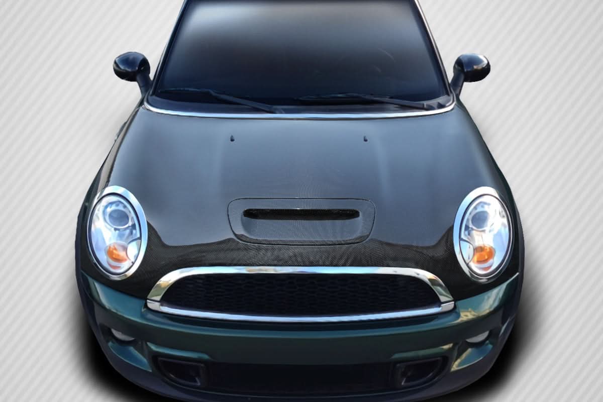 2007-2015 Mini Cooper S OEM Look Hood - Carbon Fiber