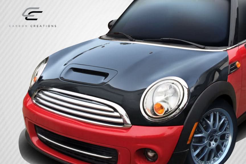 2007-2015 Mini Cooper S OEM Look Hood - Carbon Fiber