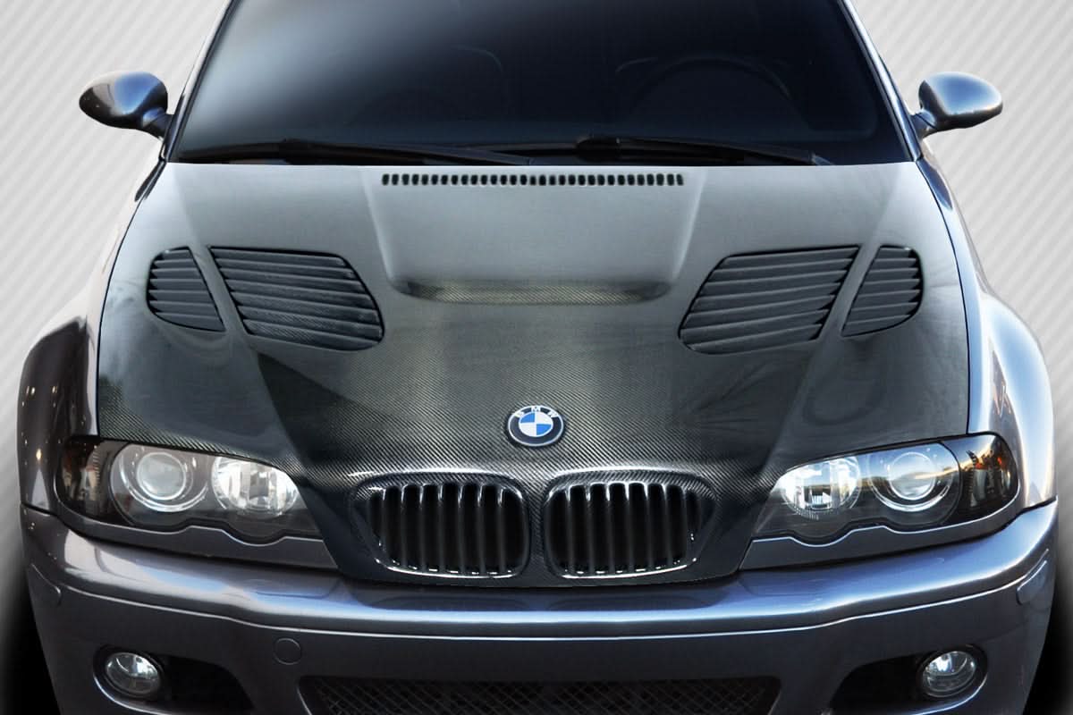 1999-2003 BMW 3 Series GTR Style Hood - Carbon Fiber