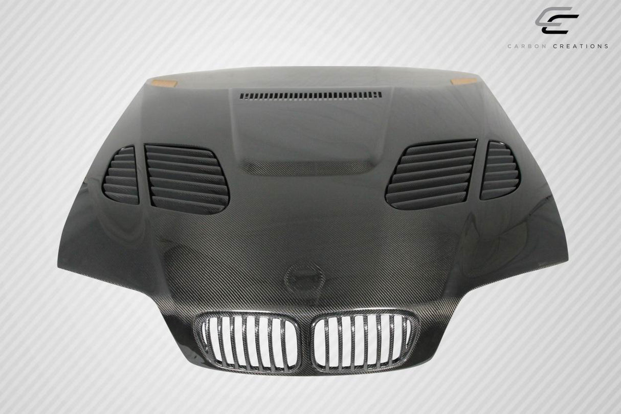1999-2001 BMW 3 Series E46 4DR Carbon Creations DriTech GTR Hood - 1 Piece