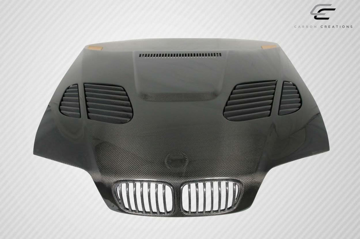 1999-2001 BMW E46 GTR Style Hood - Carbon Fiber