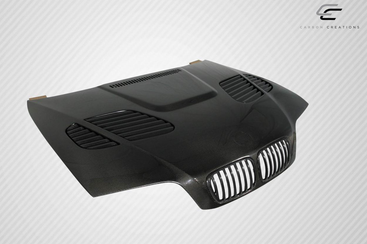 1999-2001 BMW 3 Series E46 4DR Carbon Creations DriTech GTR Hood - 1 Piece