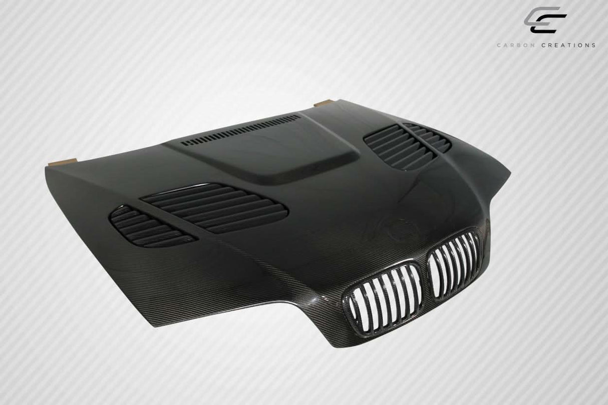 1999-2001 BMW E46 GTR Style Hood - Carbon Fiber