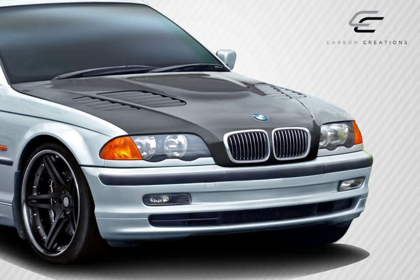 1999-2001 BMW E46 GTR Style Hood - Carbon Fiber