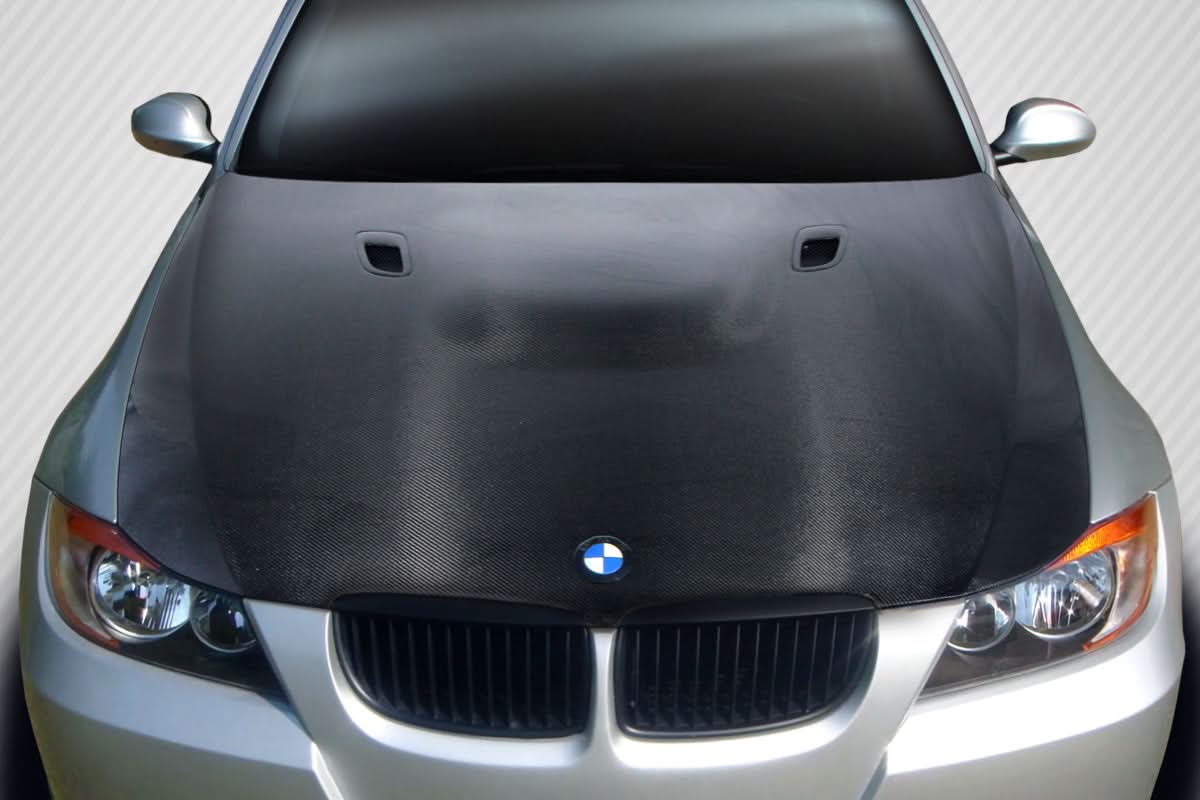 2006-2008 BMW 3 Series E90 M3 Look Hood - Carbon Fiber