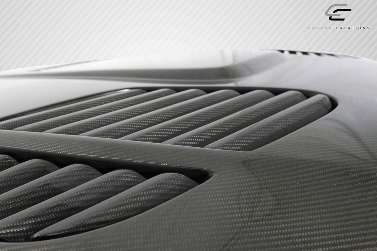 2007-2010 BMW 3 Series E92 2dr E93 Convertible Carbon Creations DriTech GTR Hood - 1 Piece
