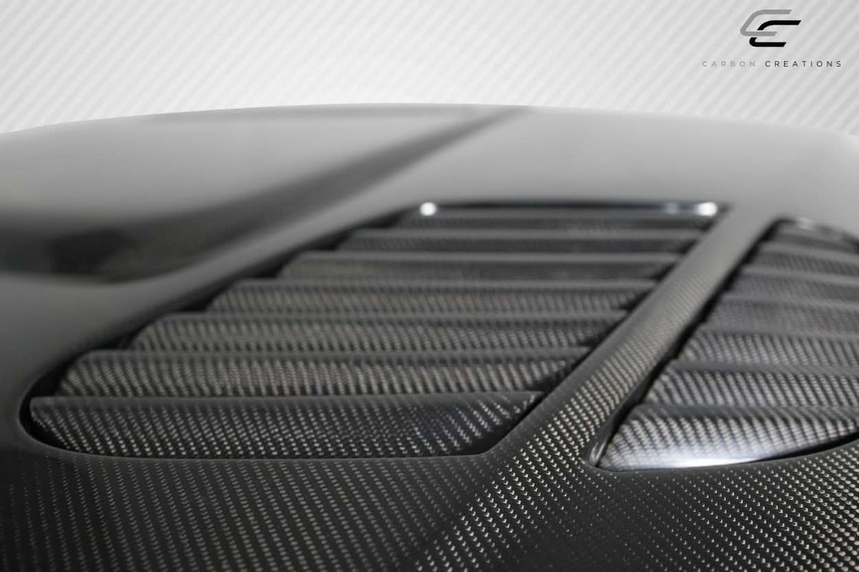 2004-2006 BMW 3 Series E46 GTR Style Hood - Carbon Fiber