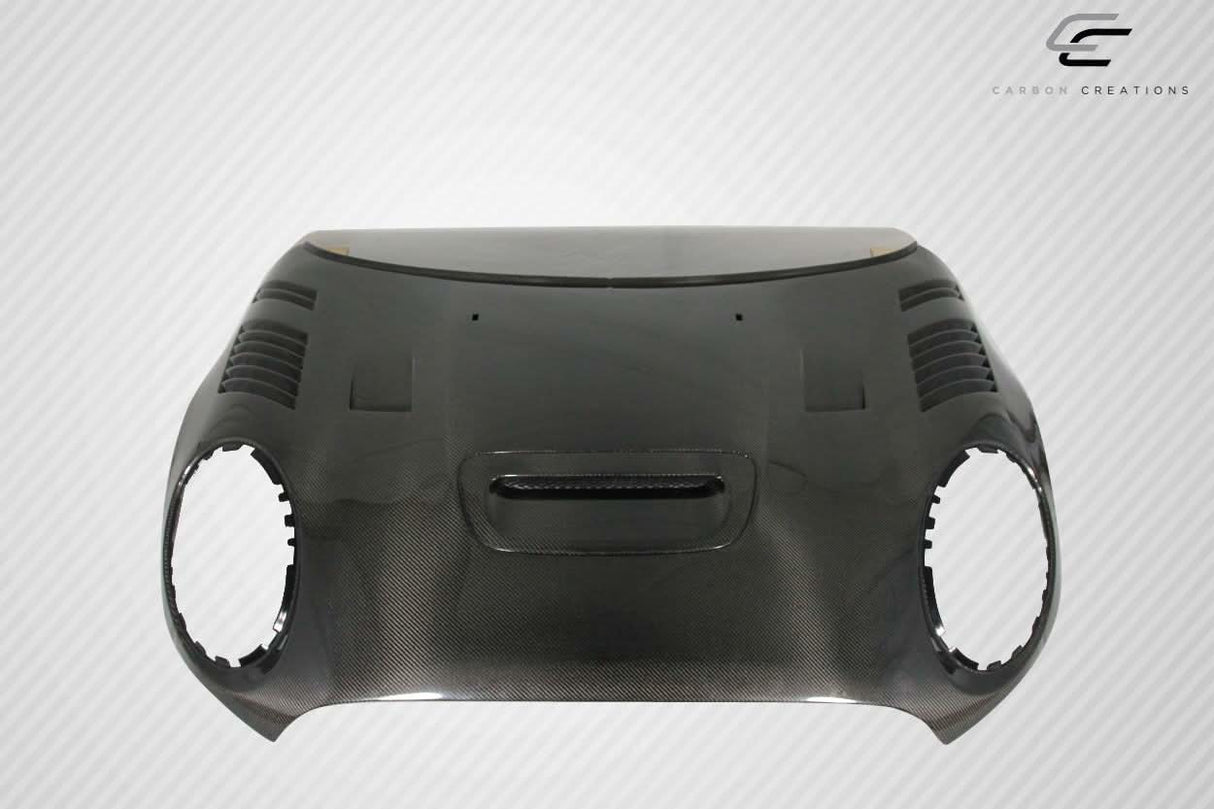 2014-2024 Mini Cooper S Racer Style Hood - Dry Carbon Fiber