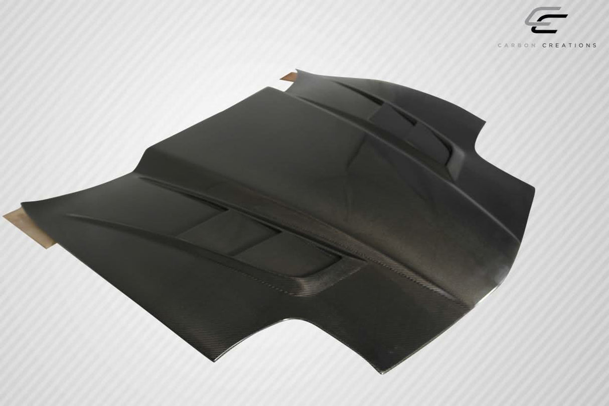 1997-2004 Chevrolet Corvette C5 H Design Style Hood - Carbon Fiber