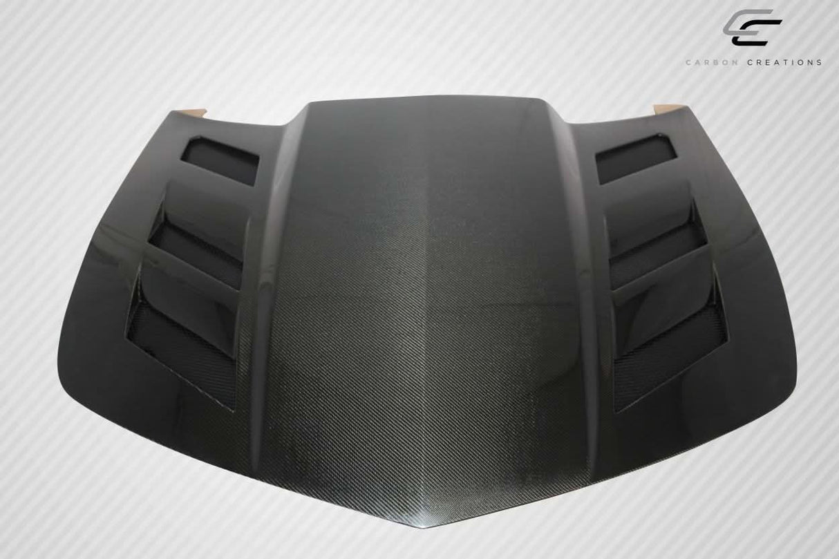 2010-2015 Chevrolet Camaro AM-S Style Hood - Dry Carbon Fiber