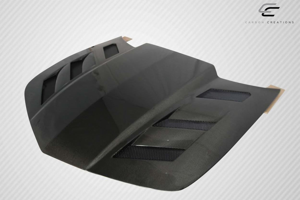 2010-2015 Chevrolet Camaro AM-S Style Hood - Dry Carbon Fiber