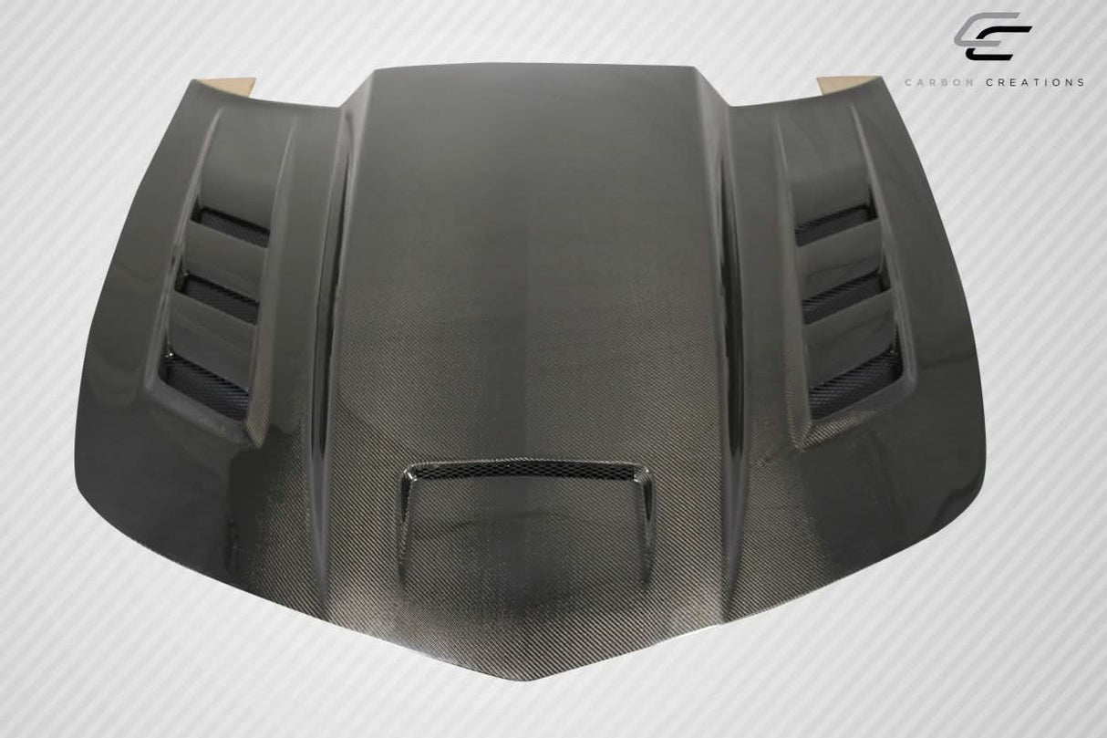 2010-2015 Chevrolet Camaro TS-2 Style Hood - Carbon Fiber