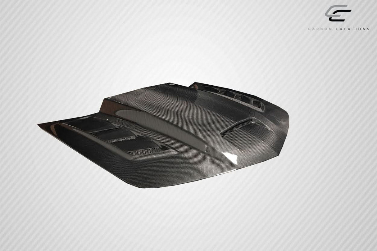 2010-2015 Chevrolet Camaro TS-2 Style Hood - Carbon Fiber