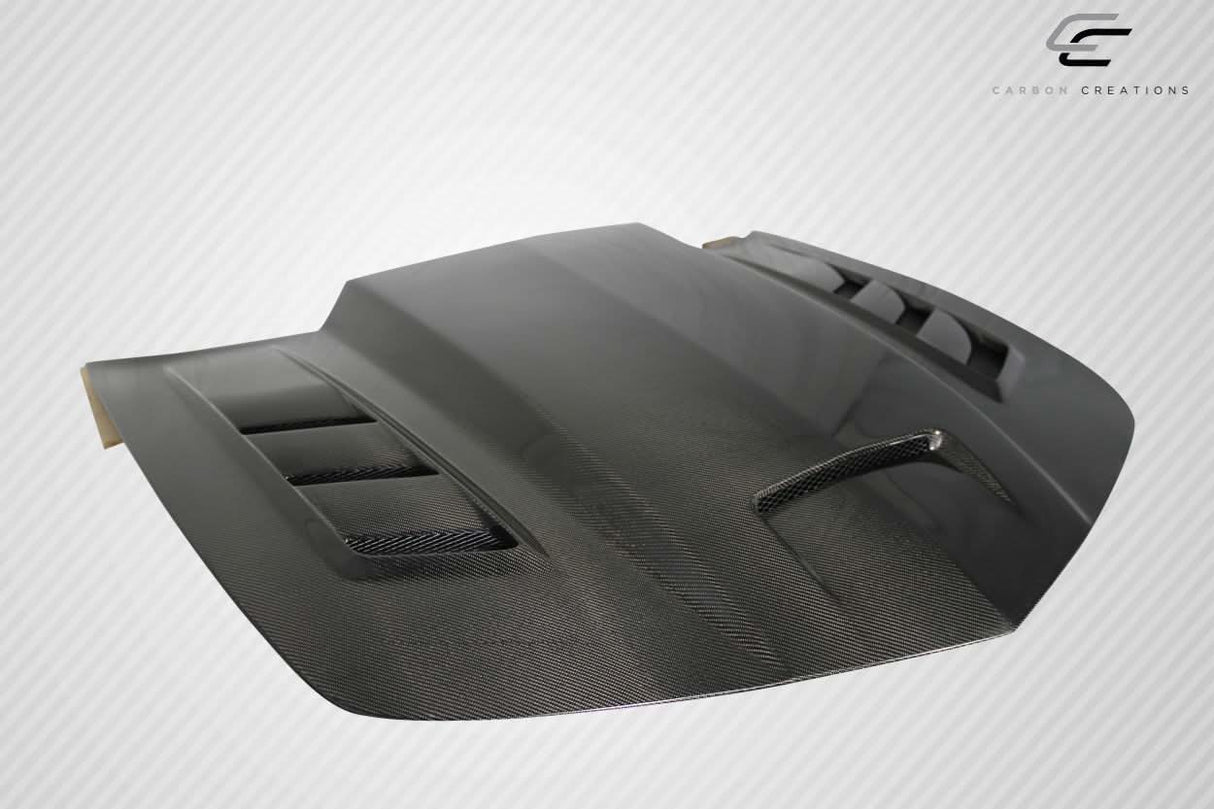 2010-2015 Chevrolet Camaro TS-2 Style Hood - Carbon Fiber
