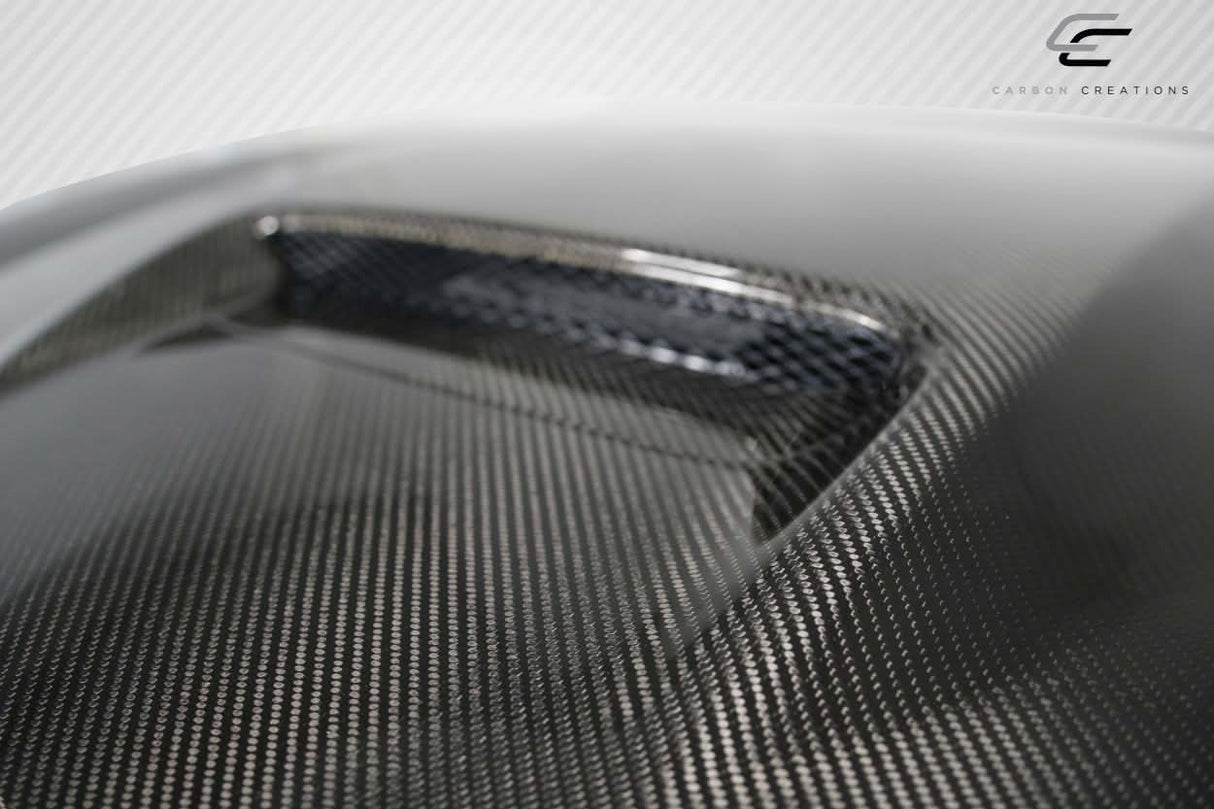 2011-2014 Dodge Charger SRT2 Style Hood - Carbon Fiber