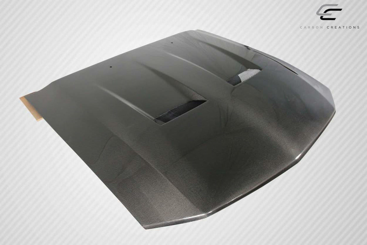 2005-2009 Ford Mustang CVX Style Hood - Carbon Fiber