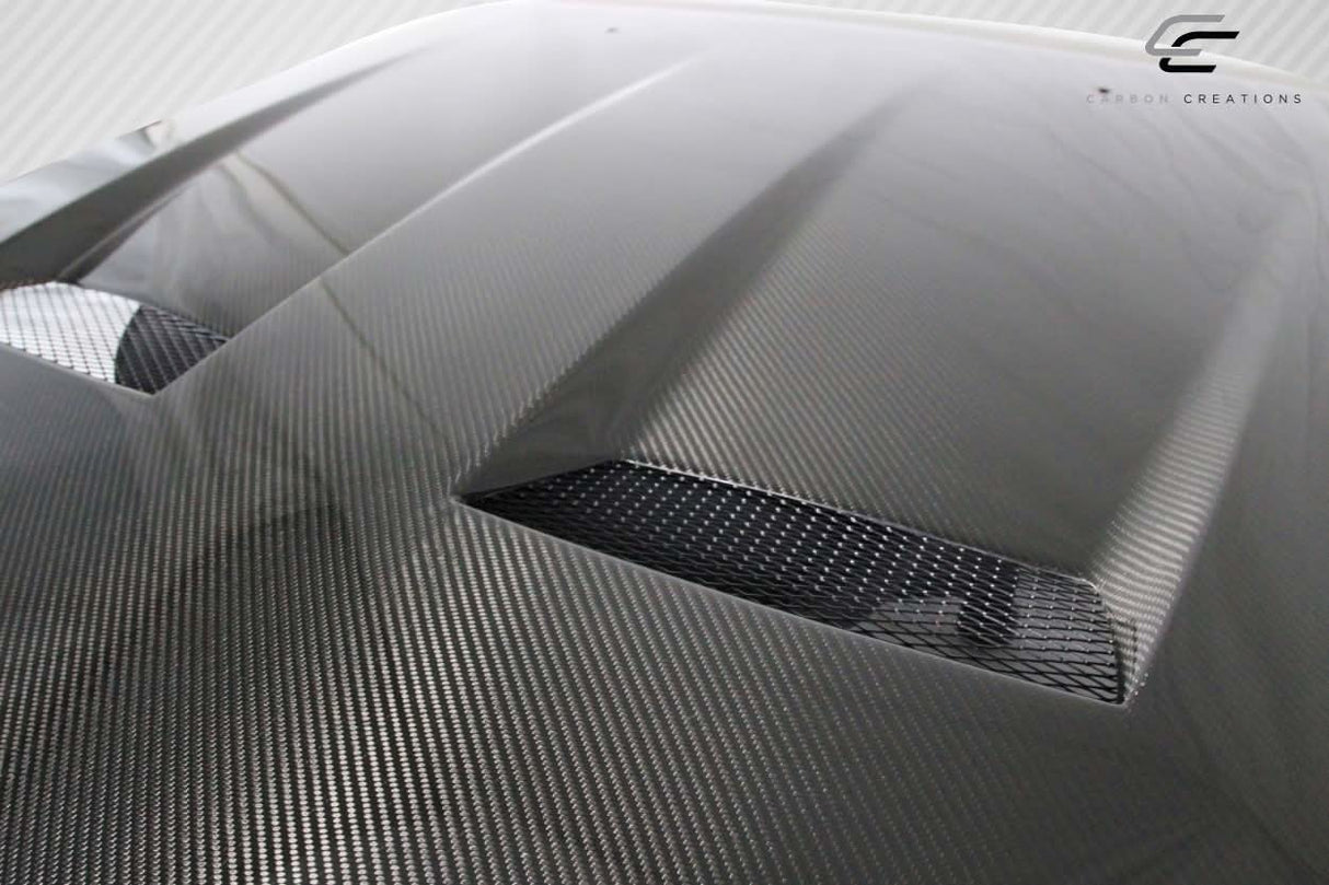 2005-2009 Ford Mustang CVX Style Hood - Carbon Fiber