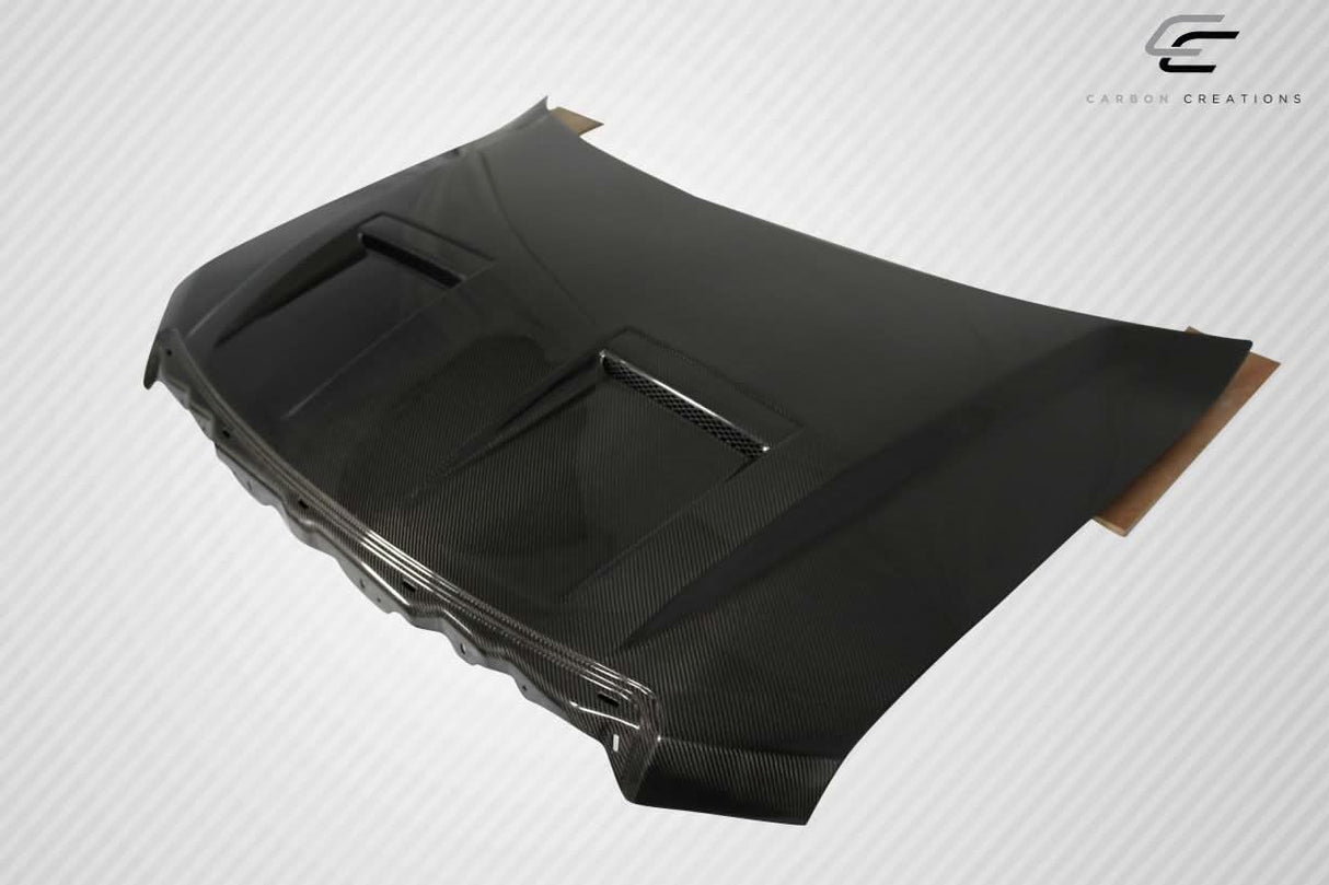 2009-2014 Ford F-150 DriTech Style Ram Air Hood - Carbon Fiber