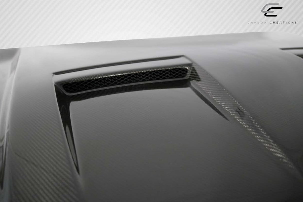 2009-2014 Ford F-150 DriTech Style Ram Air Hood - Carbon Fiber
