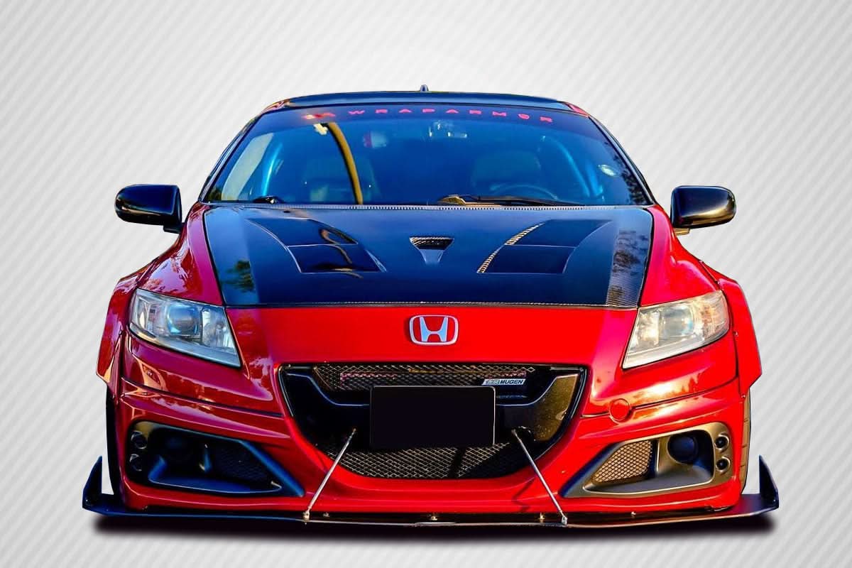 2011-2016 Honda CR-Z DriTech AM-S Style Hood - Carbon Fiber