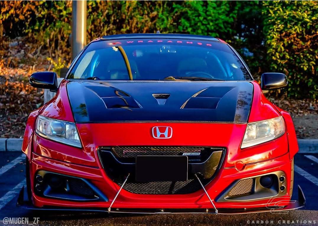 2011-2016 Honda CR-Z DriTech AM-S Style Hood - Carbon Fiber