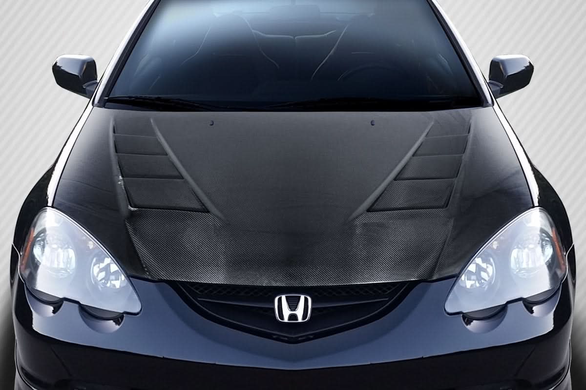2002-2006 Acura RSX DriTech TS-2 Style Hood - Carbon Fiber
