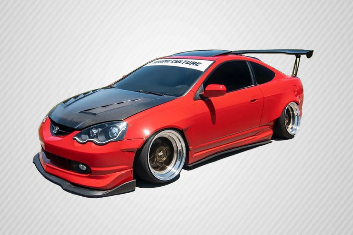 2002-2006 Acura RSX DriTech TS-2 Style Hood - Carbon Fiber