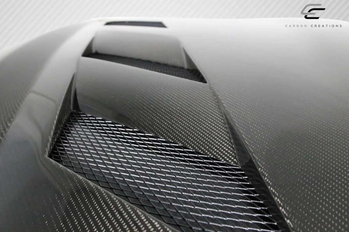 2003-2006 Hyundai Tiburon AM-S Style Hood - Dry Carbon