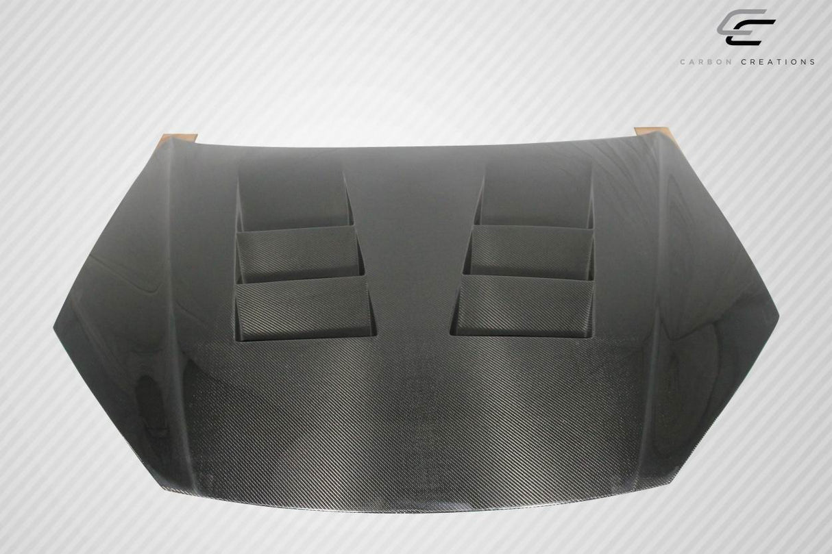 2013-2016 Hyundai Genesis Coupe 2DR Carbon Creations DriTech TS-1 Hood - 1 Piece