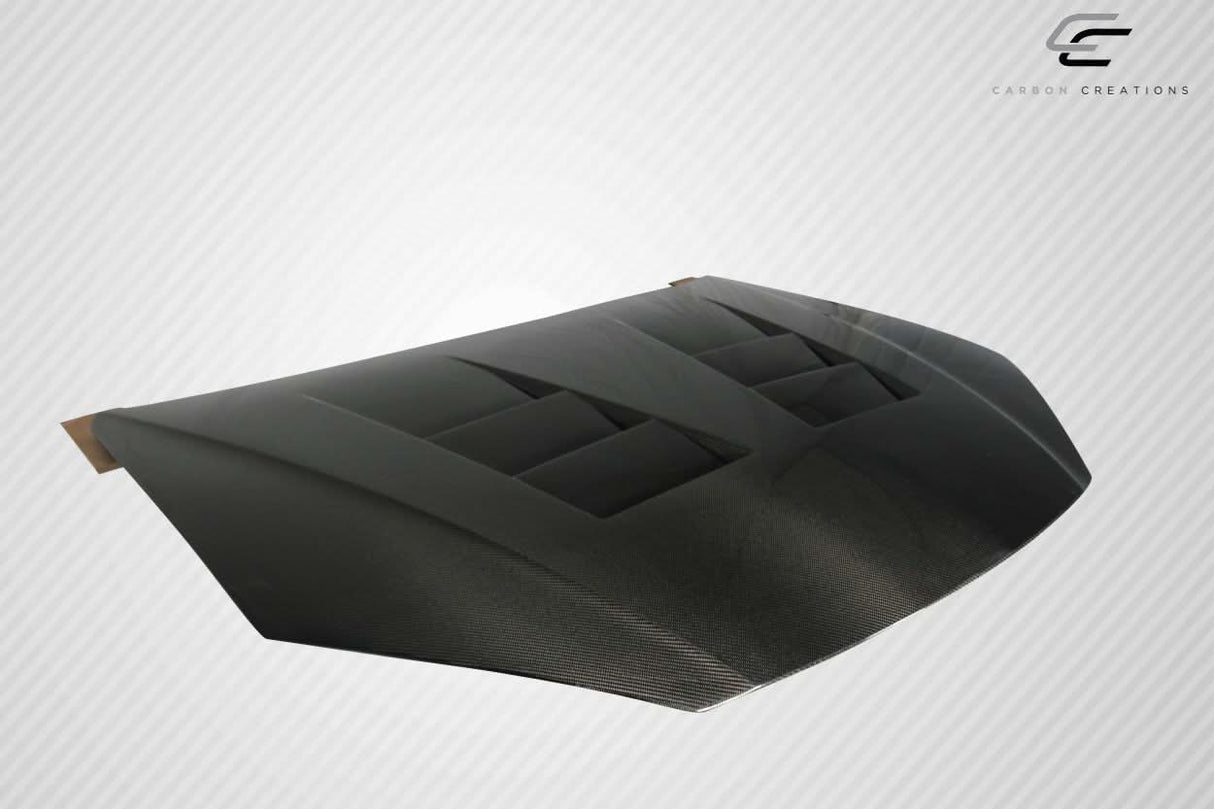 2013-2016 Hyundai Genesis Coupe TS-1 Style Hood - Carbon Fiber
