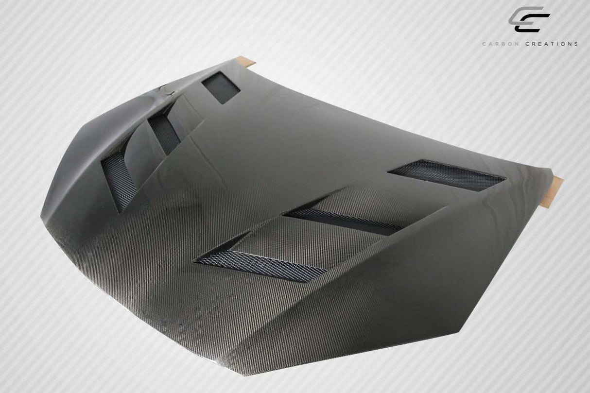 2013-2016 Hyundai Genesis Coupe AM-S Style Hood - Carbon Fiber
