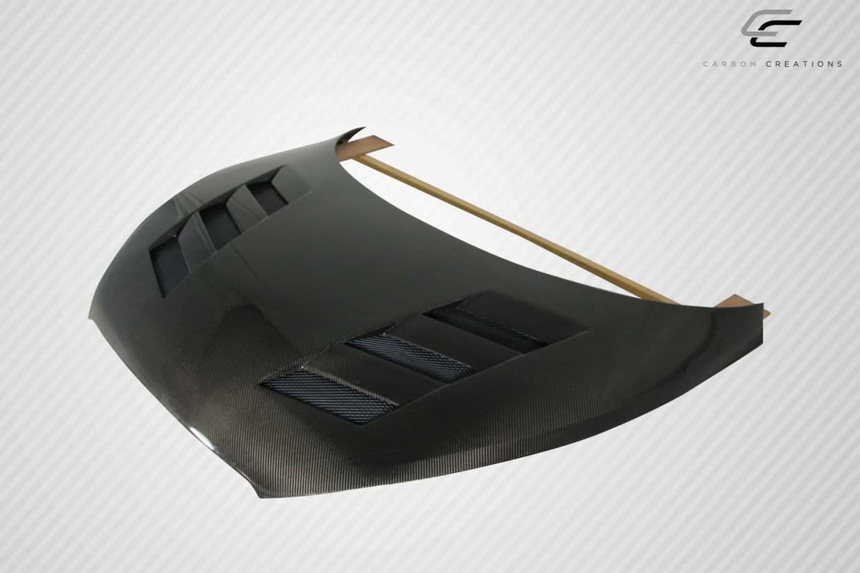2012-2017 Hyundai Veloster AM-S Style Hood - Dry Carbon