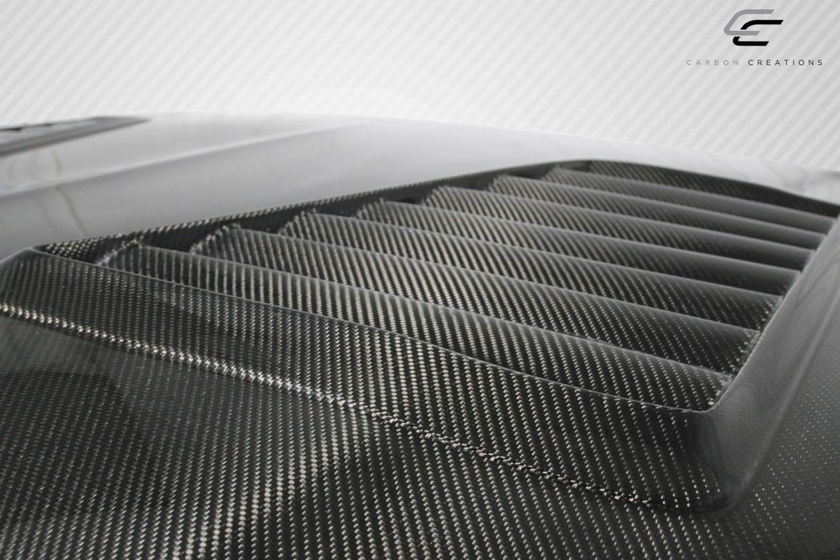 2003-2006 Mitsubishi Lancer Evolution 8 9 Carbon Creations DriTech Track Hood - 1 Piece (S)