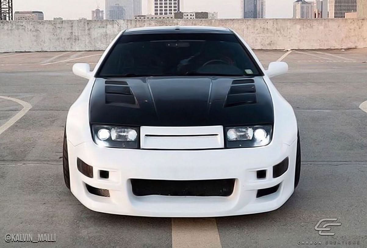 1990-1996 Nissan 300ZX AM-S Style Hood - Carbon Fiber
