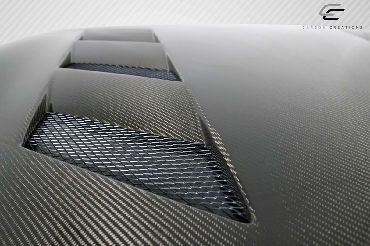 2007-2013 Infiniti G Sedan/2015 Q40 AM-S Style Hood - Carbon Fiber