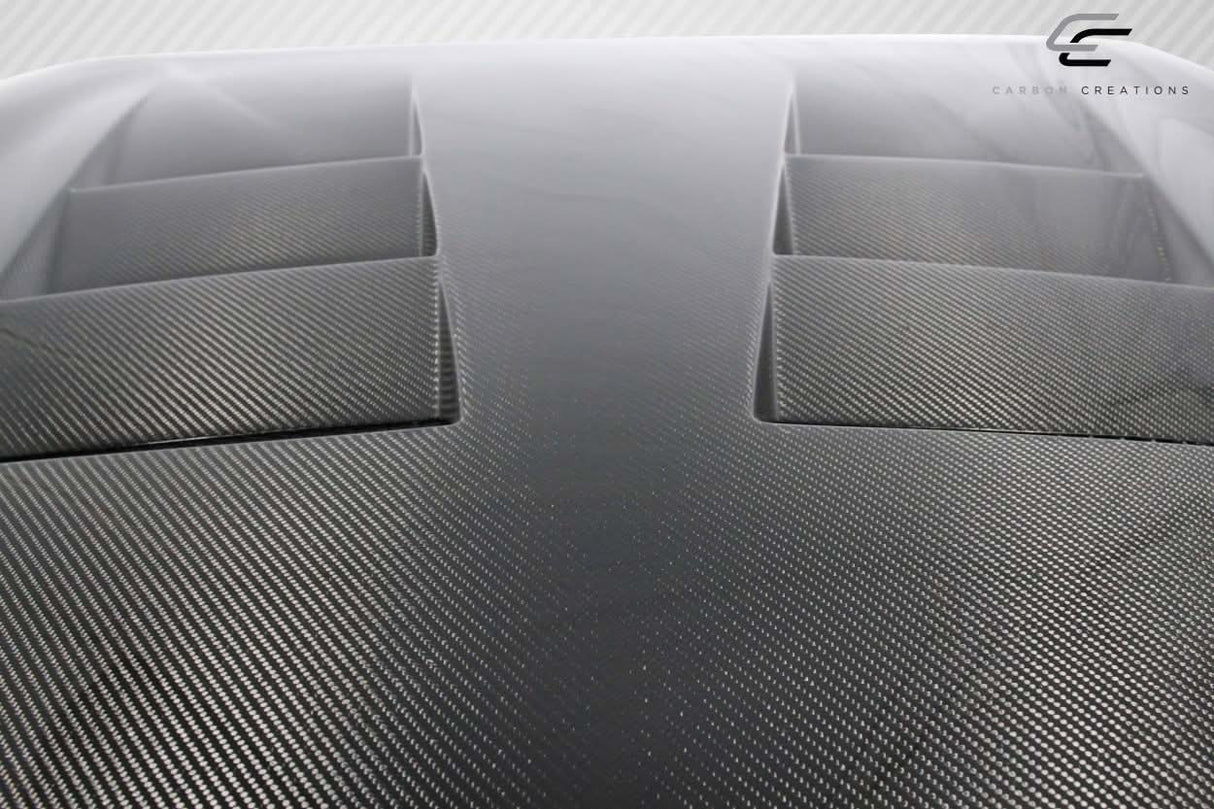2007-2013 Infiniti G Sedan TS-1 Style Hood - Carbon Fiber