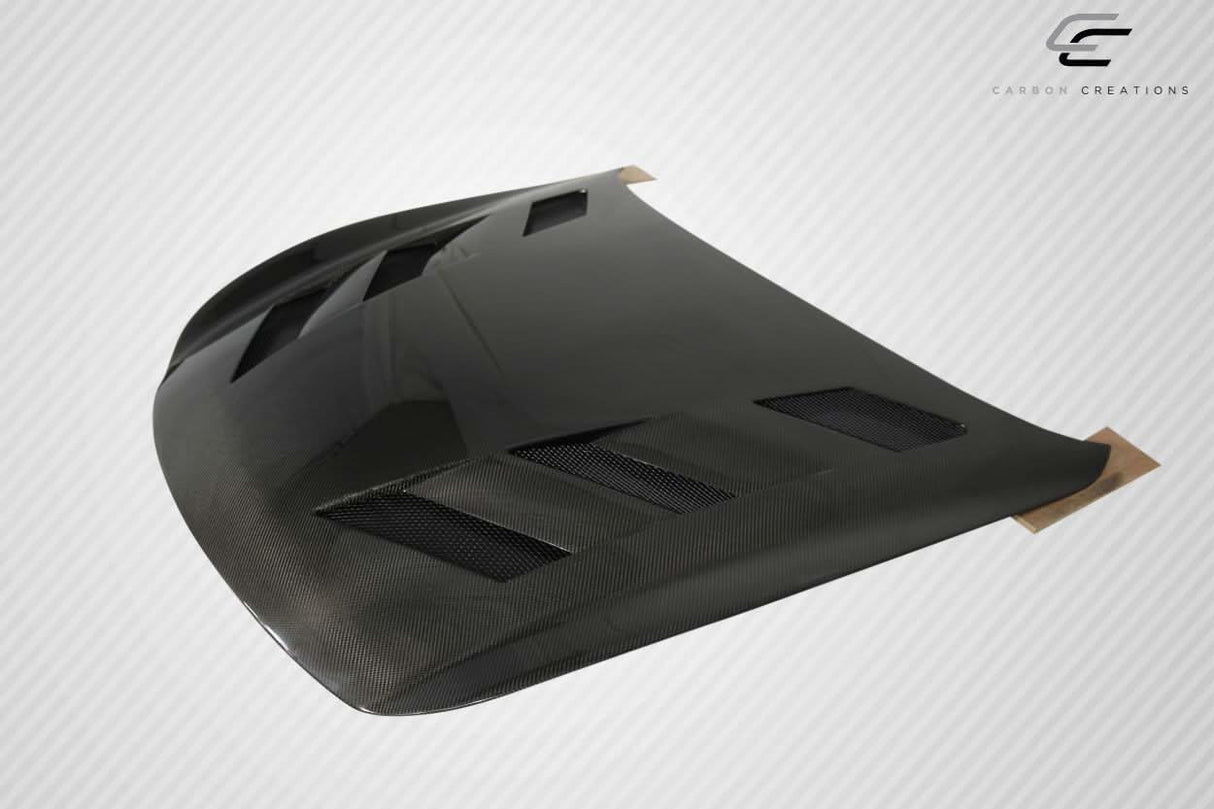 2008-2015 Infiniti G37/Q60 AM-S Style Hood - Carbon Fiber