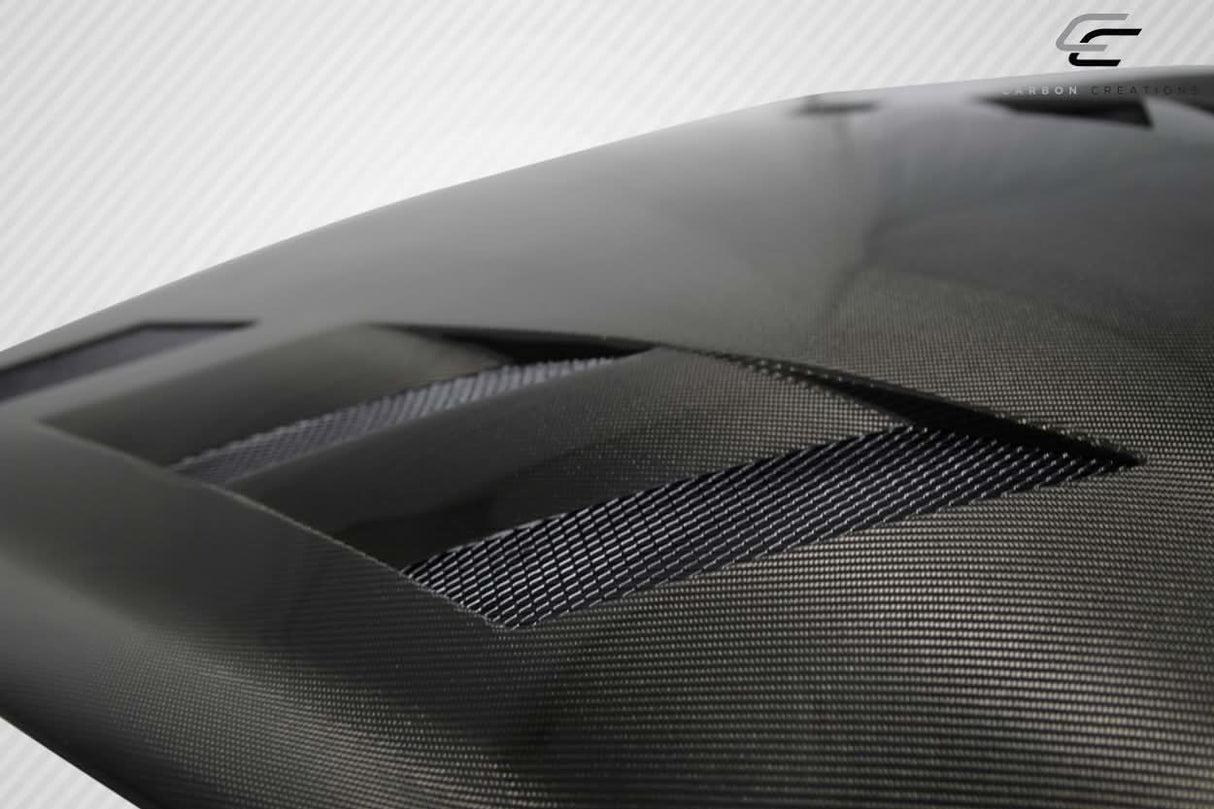 2008-2015 Infiniti G37/Q60 AM-S Style Hood - Carbon Fiber