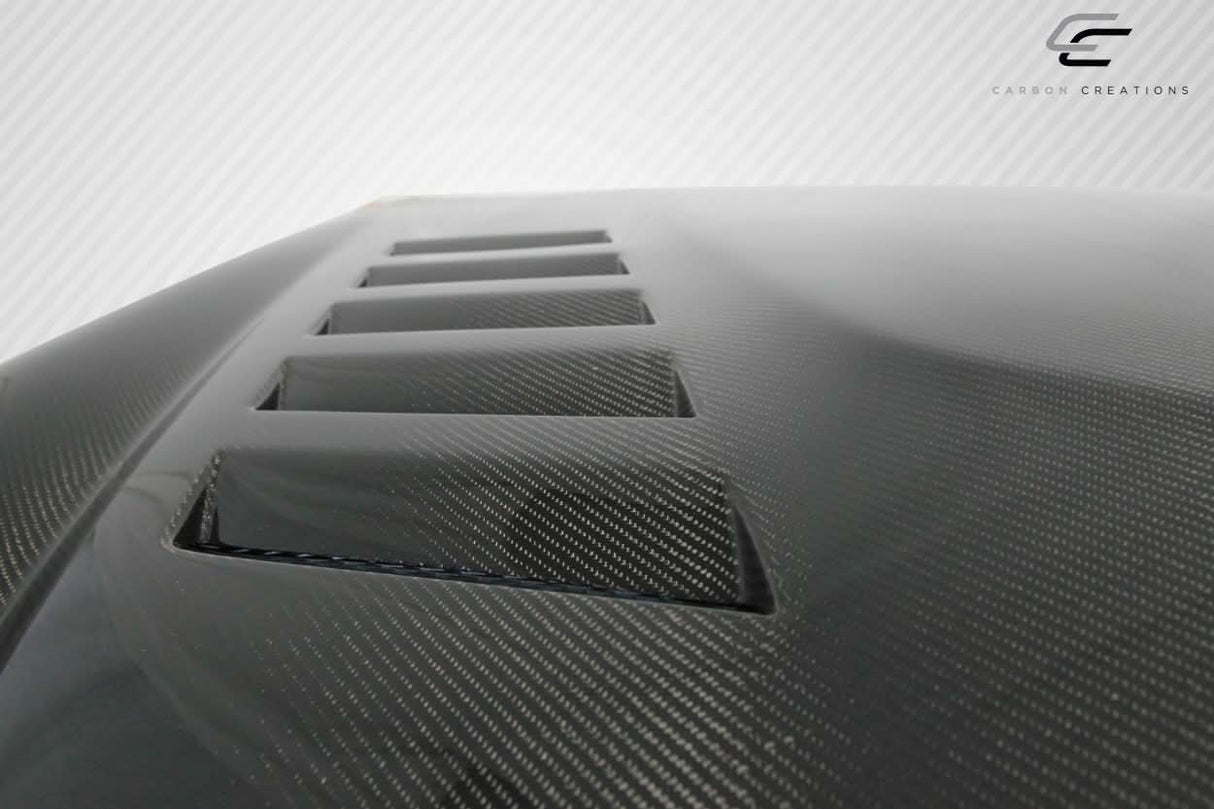 2003-2007 Infiniti G35 O Design Style Hood - Carbon Fiber