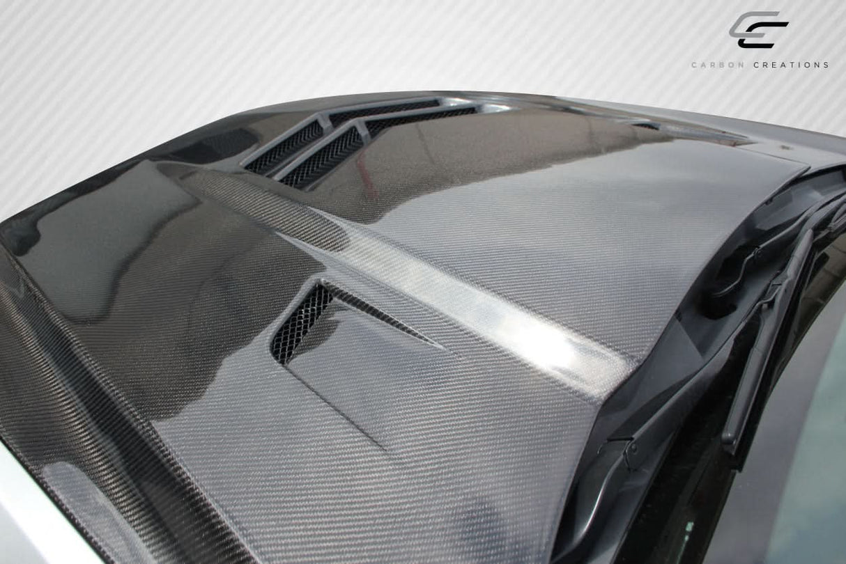 2012-2019 Cadillac ATS AC-1 Style Hood - Carbon Fiber
