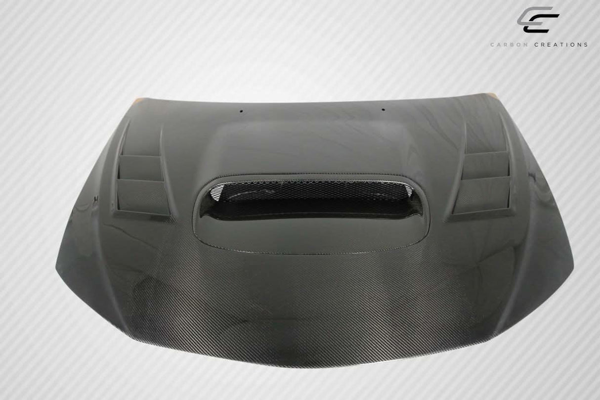 2008-2014 Subaru Impreza WRX STI TS-1 Style Hood - Dry Carbon