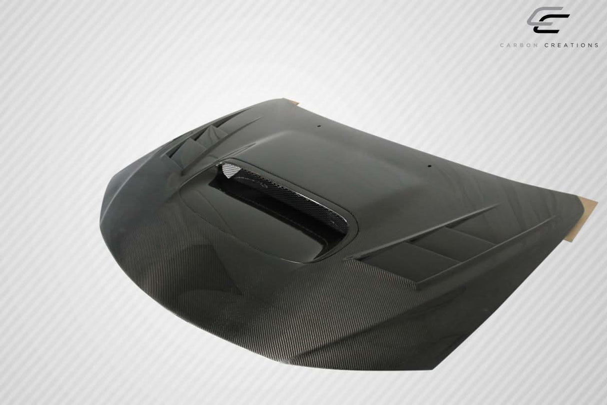 2008-2014 Subaru Impreza WRX STI TS-1 Style Hood - Dry Carbon