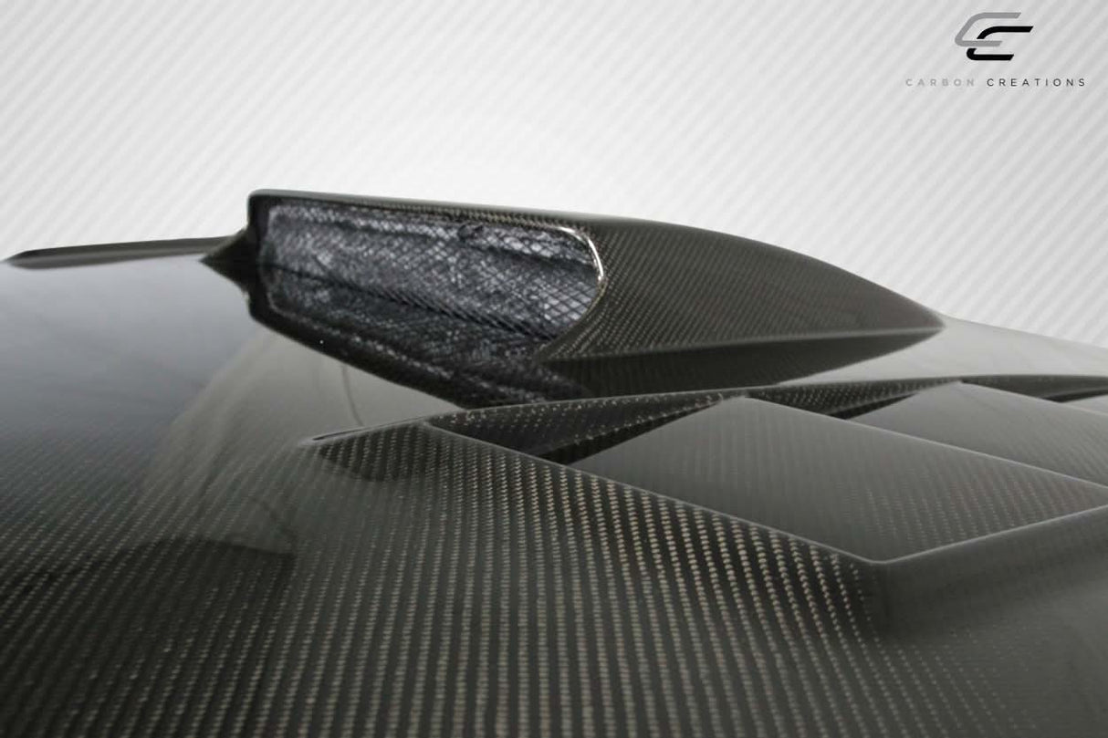 2008-2014 Subaru Impreza WRX STI DriTech C-1 Style Hood - Carbon Fiber