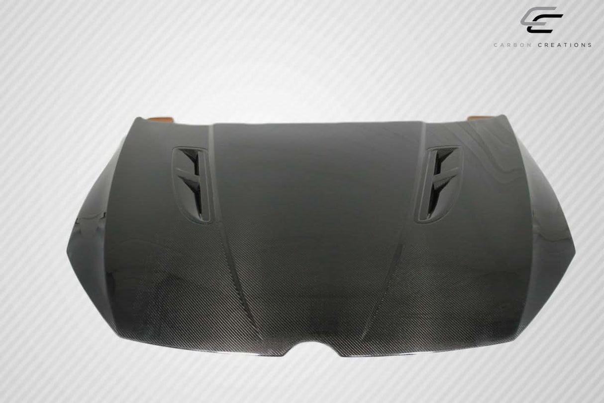 2015-2021 Volkswagen Golf GTI K Design Style Hood - Carbon Fiber