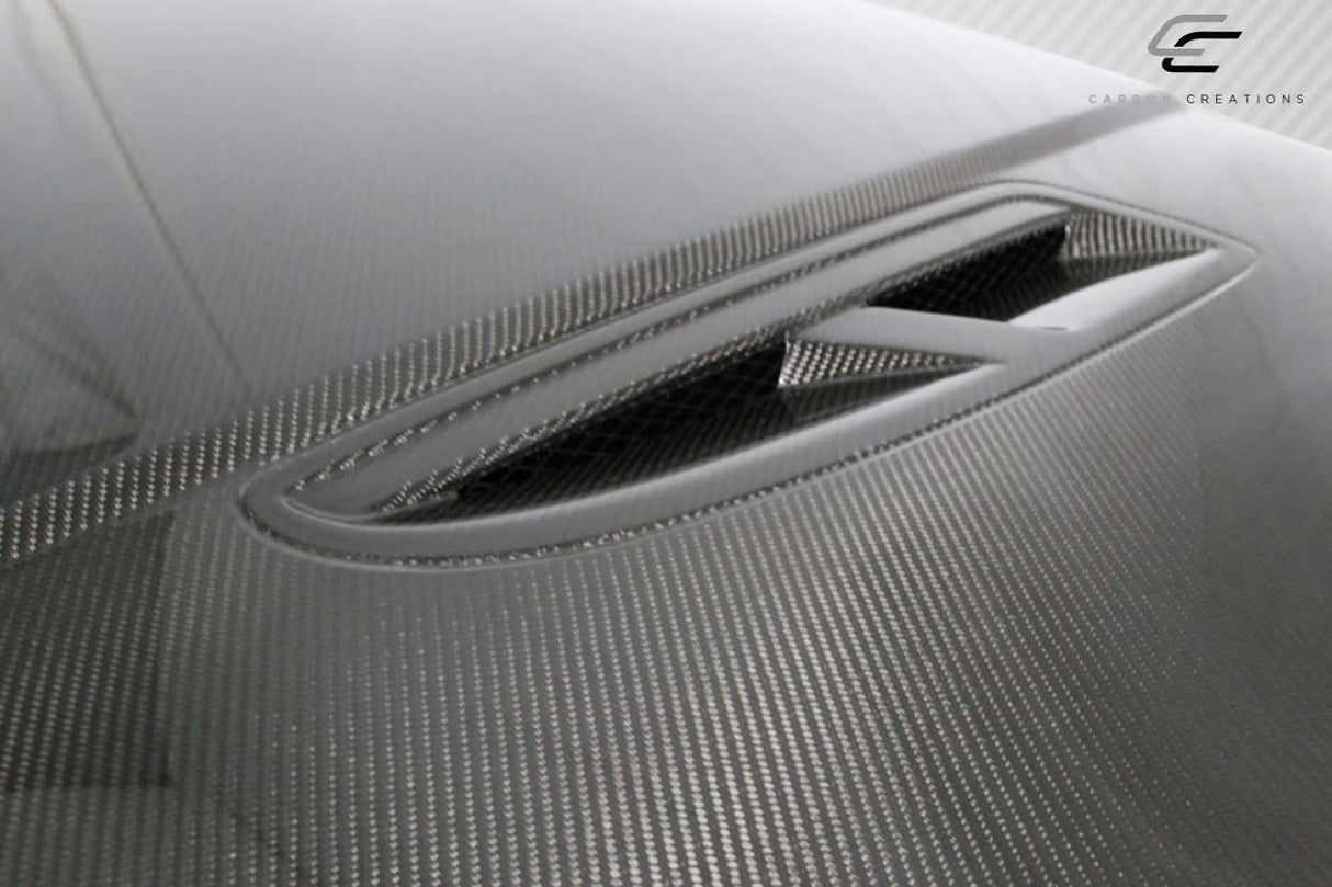 2015-2021 Volkswagen Golf GTI K Design Style Hood - Carbon Fiber