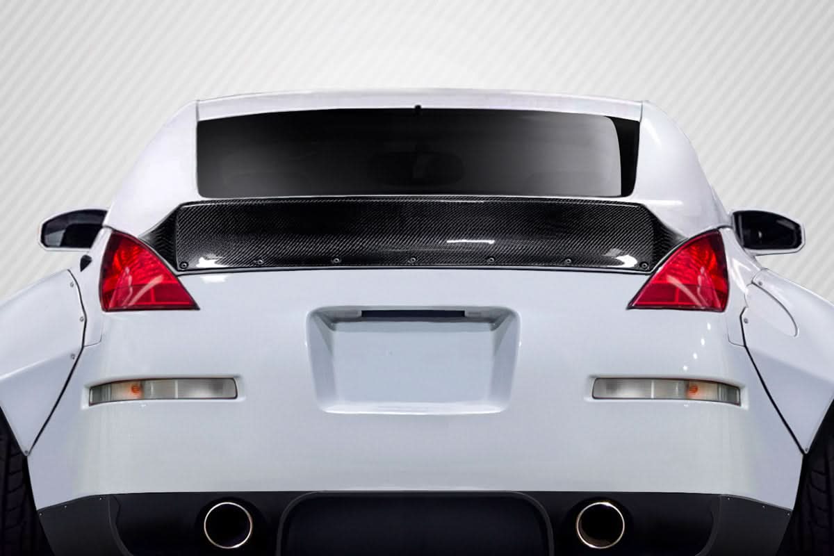 2003-2008 Nissan 350Z RBS Style Rear Wing Spoiler - Carbon Fiber