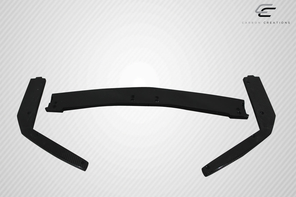 2009-2014 Cadillac CTS-V Carbon Creations G2 Front Splitter - 3 Piece