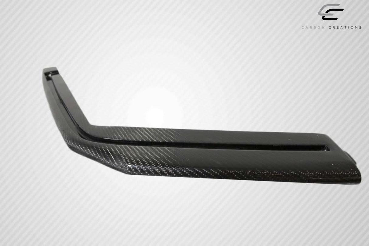 2009-2014 Cadillac CTS-V G2 Style Front Splitter - 3 Piece Carbon Fiber