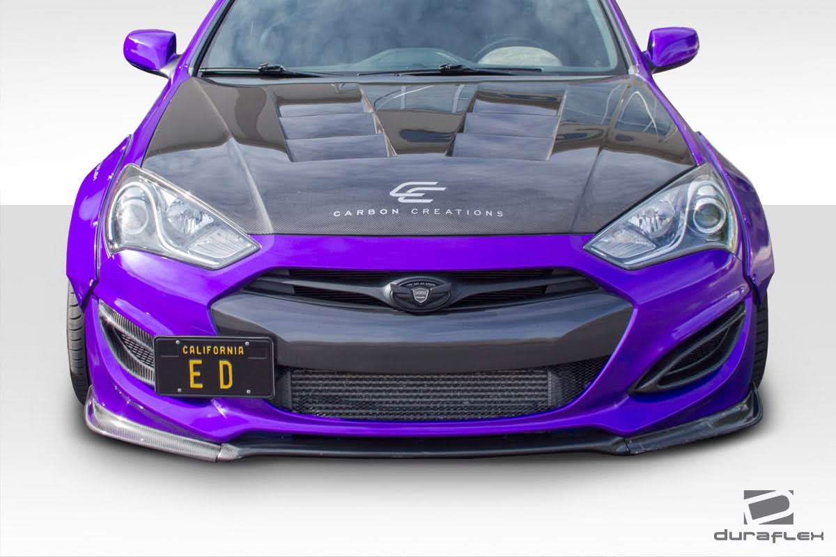 2010-2016 Hyundai Genesis Coupe Circuit 75mm Fender Flare Kit - FRP
